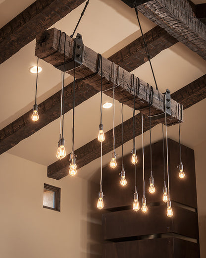 Elizabeth Fritzler's L18 Beam Chandelier