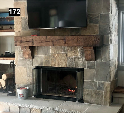 Michael Timmons's Fireplace Mantels with Corbels