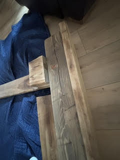 Jim Bowers' #481 Fireplace Mantel with Legs