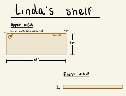 Linda's shelf