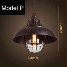 Load image into Gallery viewer, Beautiful Farmhouse Yoke suspended lamp with pulley