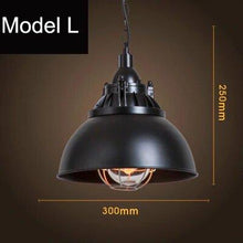 Load image into Gallery viewer, Beautiful Farmhouse Yoke suspended lamp with pulley