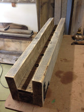 Load image into Gallery viewer, Rustic Reclaimed Suspended Wood Chandelier