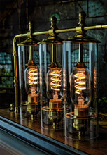 Load image into Gallery viewer, A great looking steampunk table lamp.